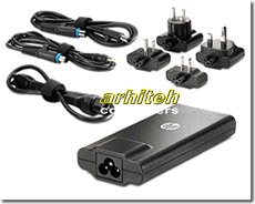 HP Smart 65W Travel AC Adapter
