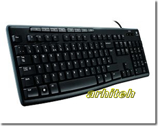 Logitech Media Keyboard K200