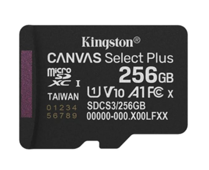 (image for) Kingston Canvas Select Plus microSD 256GB
