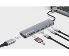 Manhattan USB-C PD 7-in-1