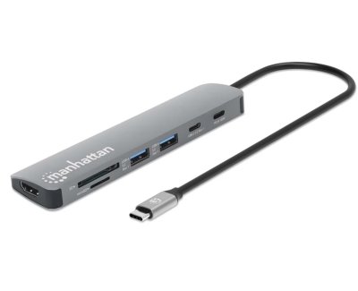 Manhattan USB-C PD 7-in-1